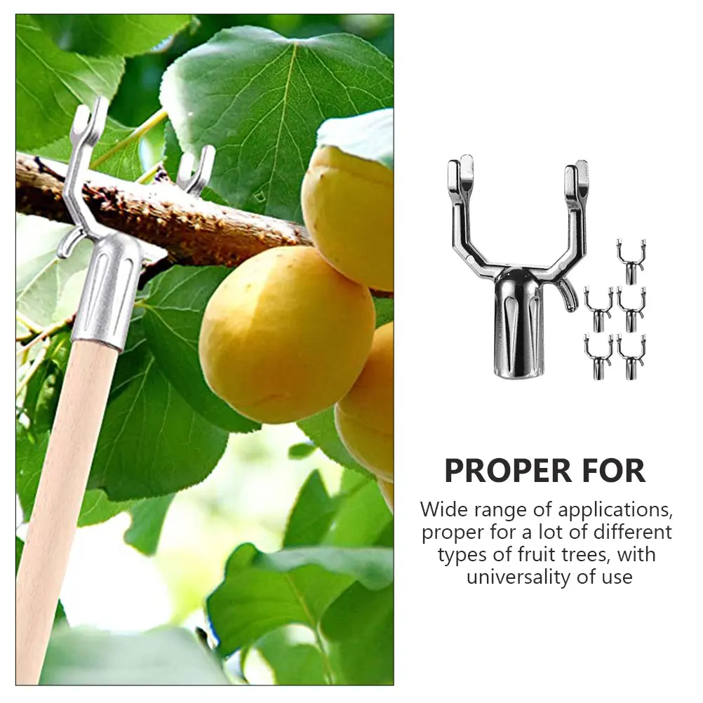 

6 Pcs Fruit Tree Support Fork Metal Branch Stakes Aluminium Alloy Garden Plant Support Tool for Anti