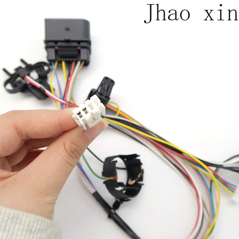 Car Headlight Wiring Harness For Audi A6 C6 2009-2012 with AFS Plug Connector Front Headlights Internal Wiring Harness Component