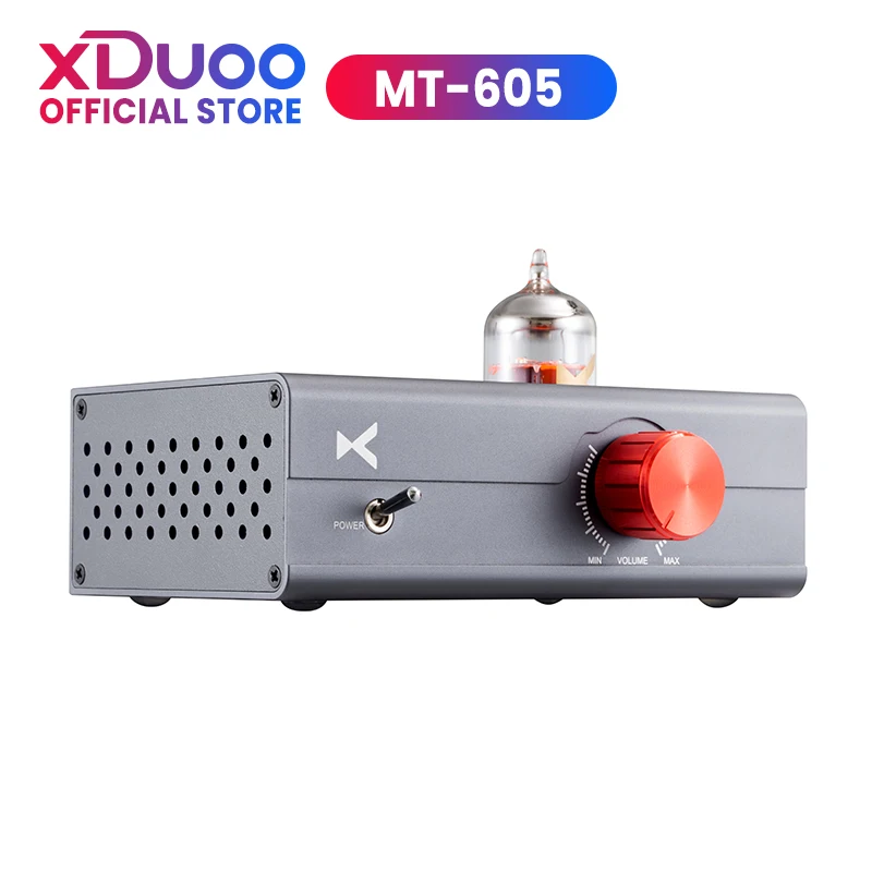 

XDUOO MT-605 Power Amplifier 12AU7 Tube& Digital Amplifier TI TAP3116 Amp Chip Output Power 30W Per Channel MT-605