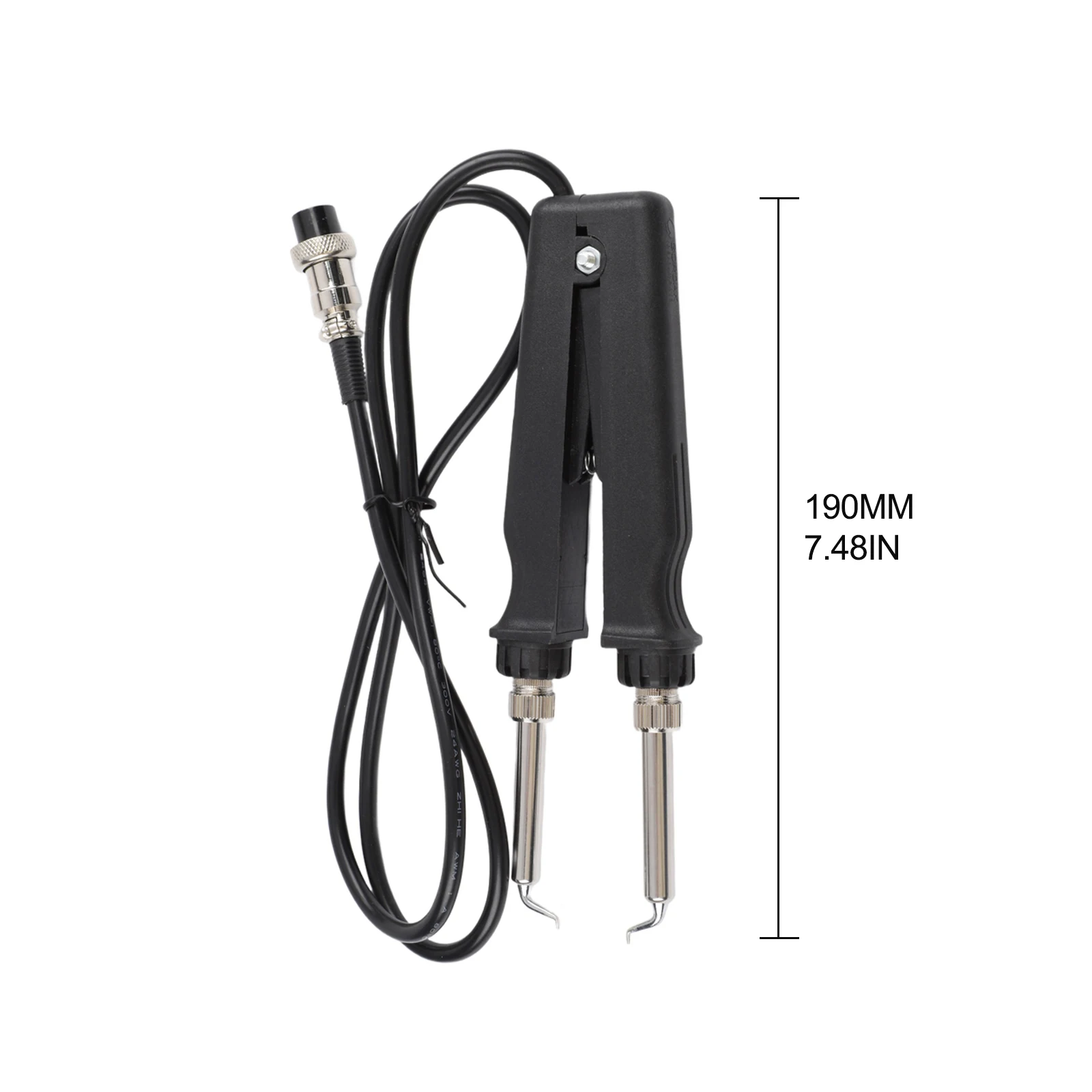 Double Tweezers Handle Clip for 902 For ESD For SMD Quick Heating Energy Saving Performance in Circuit Repairs