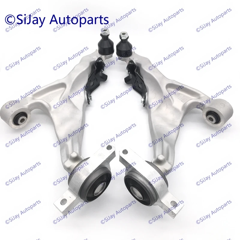 Set of 2 Front Suspension Lower Control Arms For Infiniti Q70 Q70L M35h M37 M56 2011-2019 54501-1MA0B 54500-1MA0B