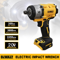 Dewalt 3250RPM Electric Wrench 205N.m Cordless High Torque Brushless Impact Wrench Power Repair Tool For Dewalt 20V Battery