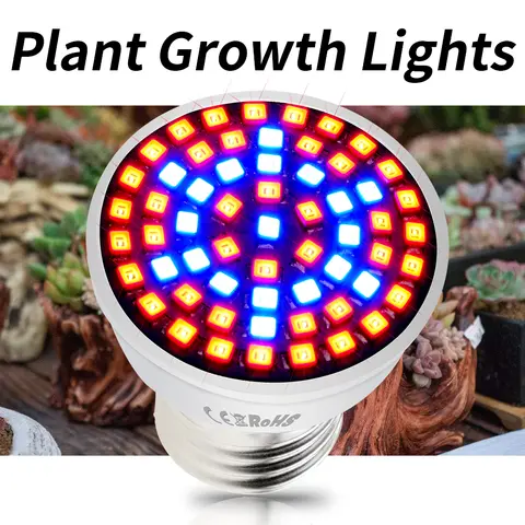 식물에 대 한 Phytolamp Led 성장 조명 E27 Phyto 램프 GU10 성장 전구 220V 전체 스펙트럼 씨앗 온실에 대 한 빛을 성장