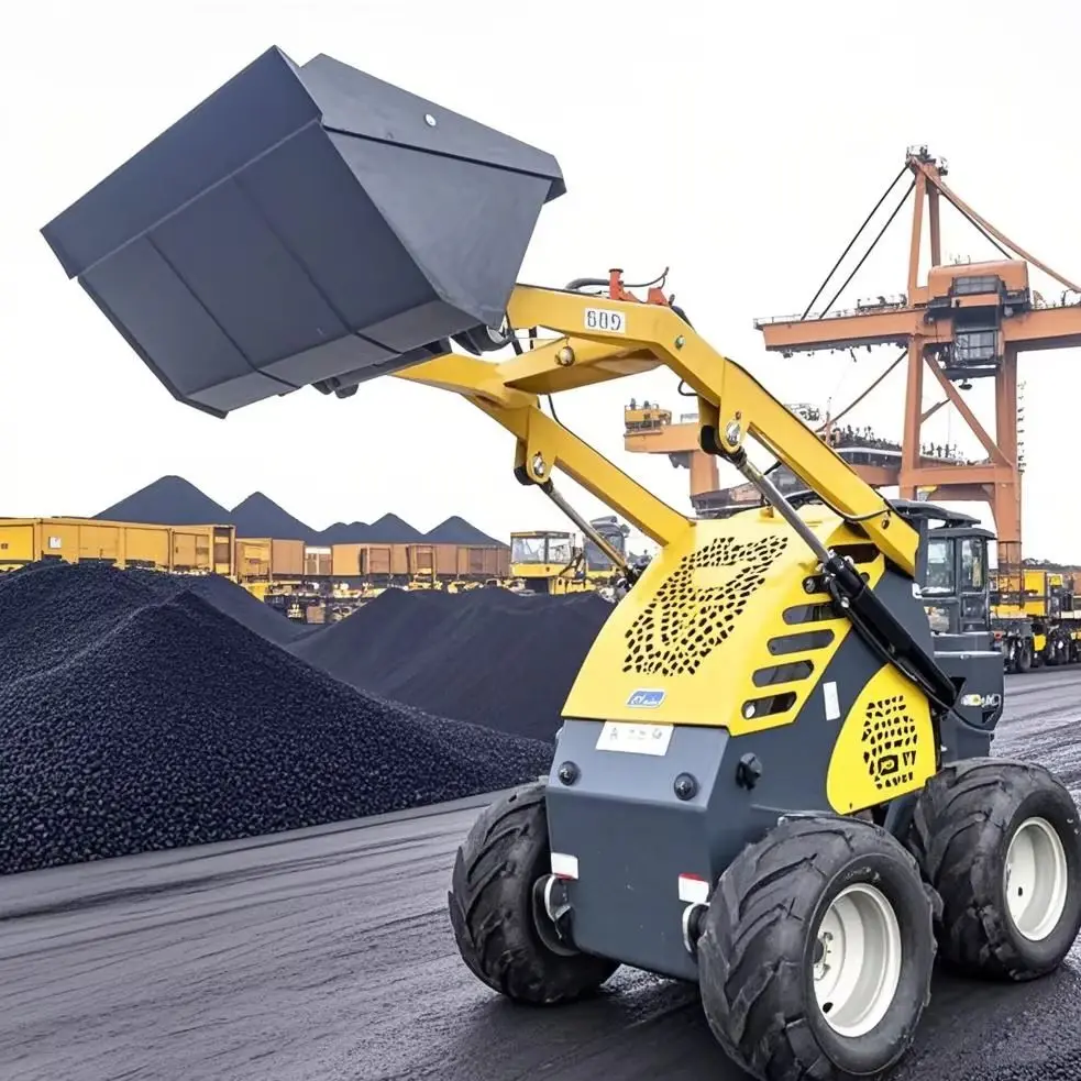 

robot tondeuse gazon The cheapest Epa Ce compact track slip steering customized for earthmoving machinery diesel mini slip steer