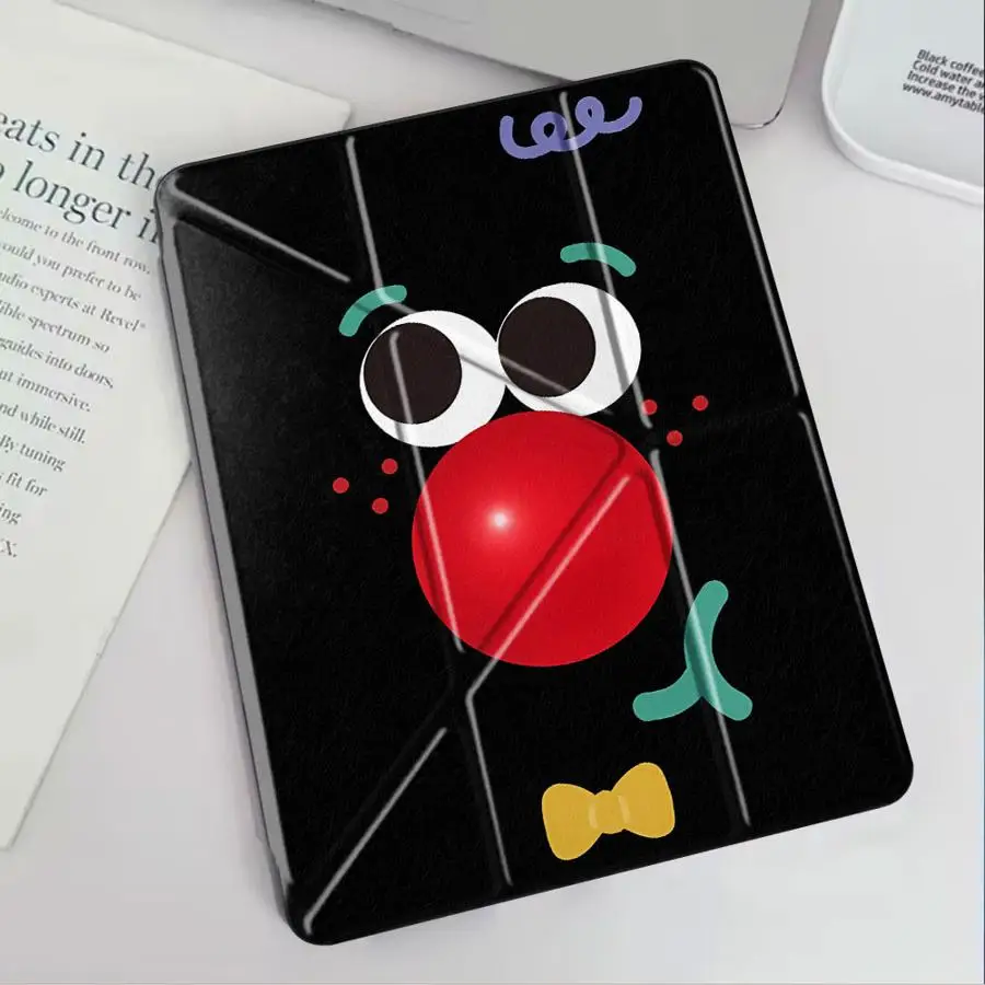 capa-protetora-para-tablet-com-design-de-palhaco-de-nariz-vermelho-para-ipad-air-4-5-m3-m2-1-2-m4-11-polegadas-pro-11ª-10ª-9ª-8ª-7ª-geracao-e-ipad-pro-129-polegadas-2025