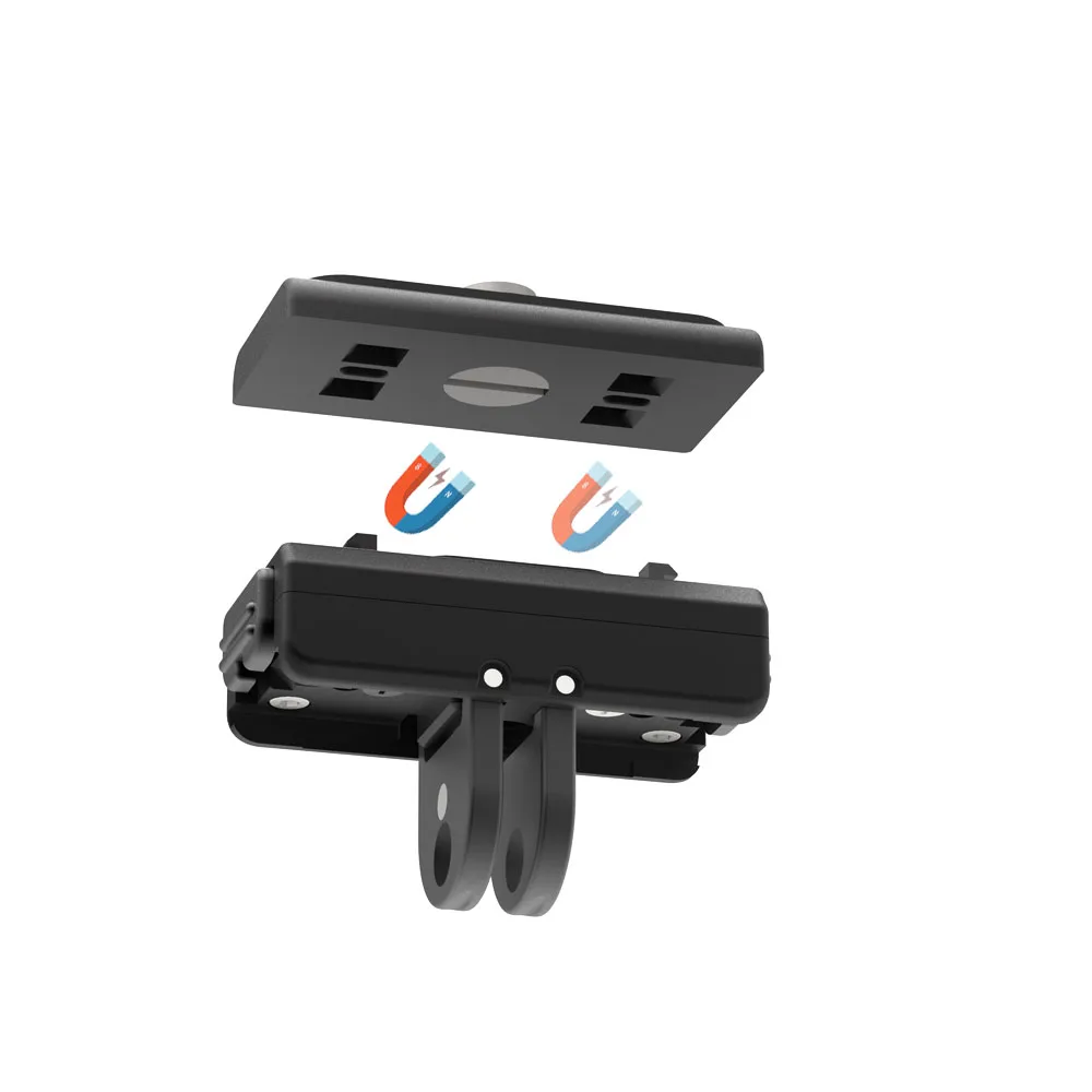 Quick Release Mount Magnetic Adapter 1/4 thread and 2-prong Mount For Insta 360 X3/ACE/PRO/ONE RS X2 R Accessory