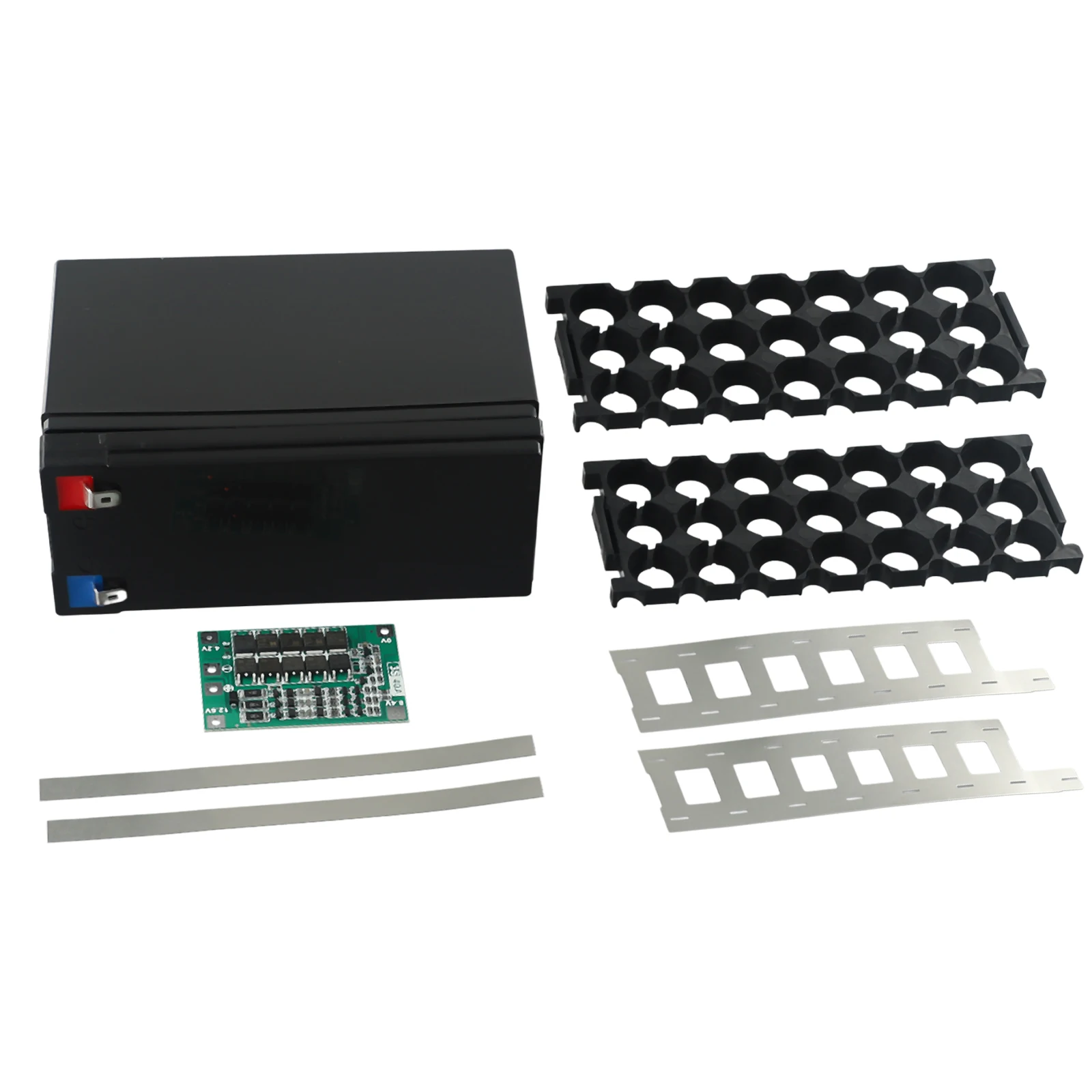 12V 7Ah Battery Case Holder Fit 18 650 Cells 3*7  Nickel Strip Storage Box For DIY Battery Pack Without Battery Household Tool P