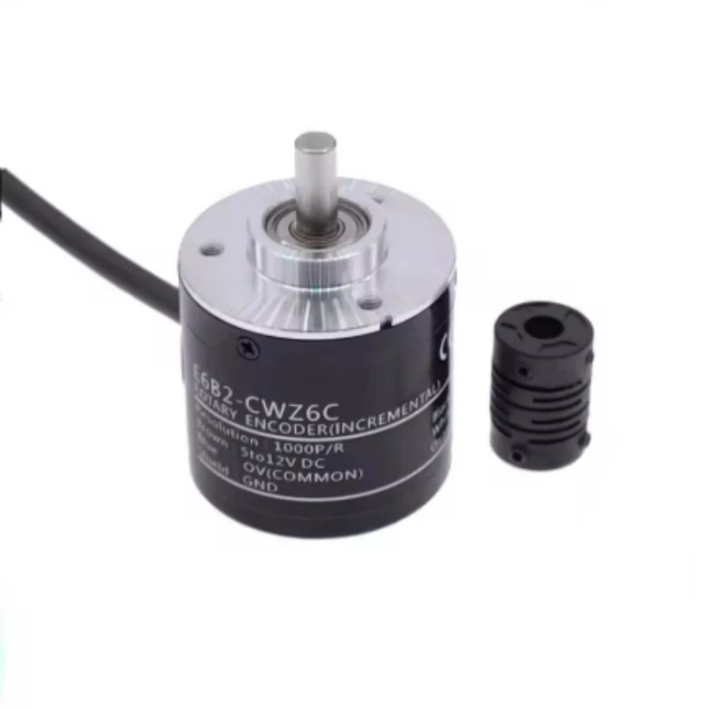 1Pcs/lot New Rotary Encoder E6B2-CWZ6C Encoder 20 30 40 60 100 200 360 400 500 600 1000 1024 1800 2000 2500P/R 5-24v E6B2CWZ6C