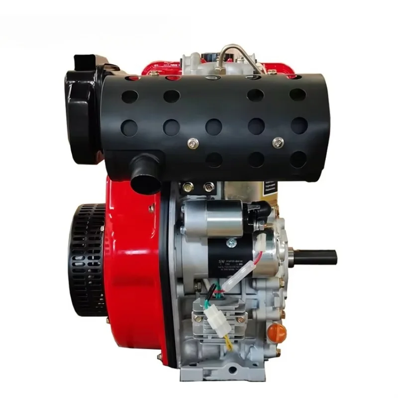 Air-cooled single cylinder 4-stroke 9HP 450cc 188f diesel generator engine