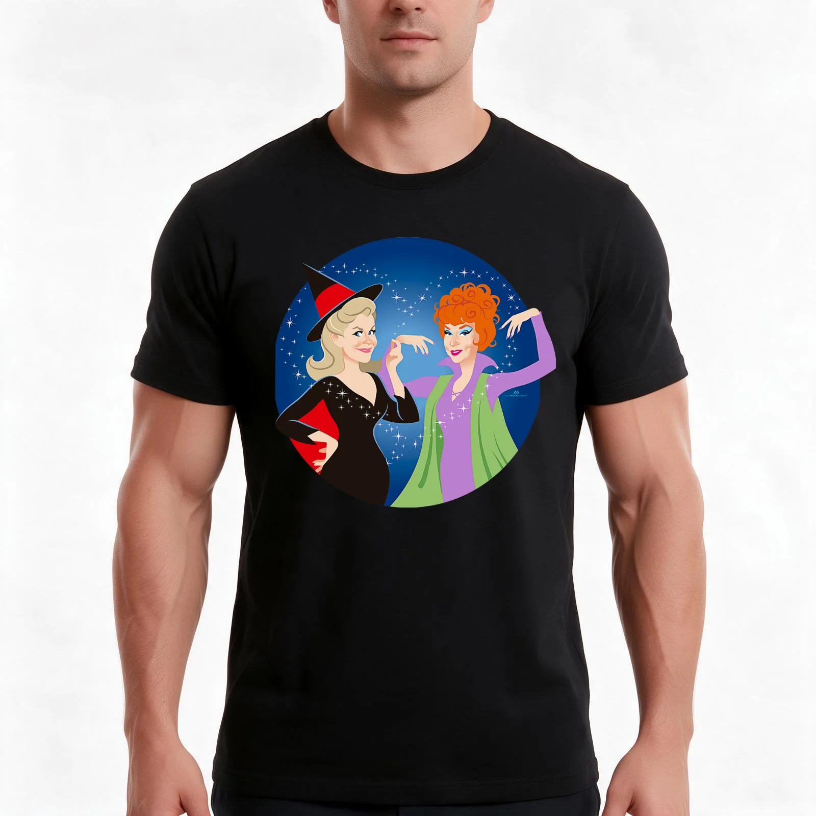 Bewitched 18 T-Shirt Summer Casual Cotton Tee Oversized Streetwear Tops Vintage Graphic Print Loose Fit Short Sleeve