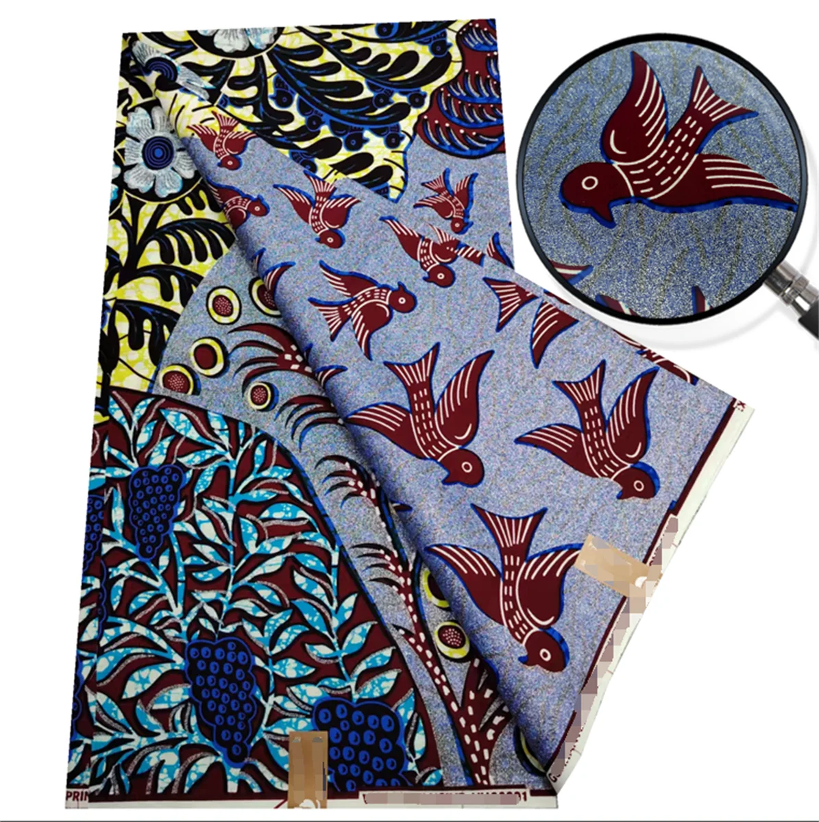 

Veritable Real Wax New Original African Wax Print Fabric Wholesale Comfortable Soft 100% Cotton Tissue Ankara Gild Fabric