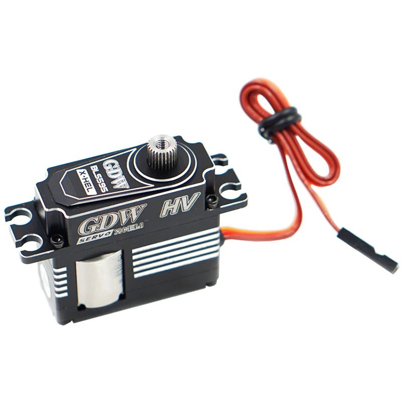 GDW BLS590HV BLS595HV  11KG / 7KG / HV Brushless Metal Gear Digital Servo For 500 520 420 Swashplate narrow band RC Helicopter