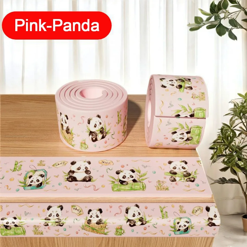 

2 м защитная полоса для края стола, мультяшная мягкая защита для угла стены, утолщенная водонепроницаемая подушка для защиты от столкновений для безопасности ребенка