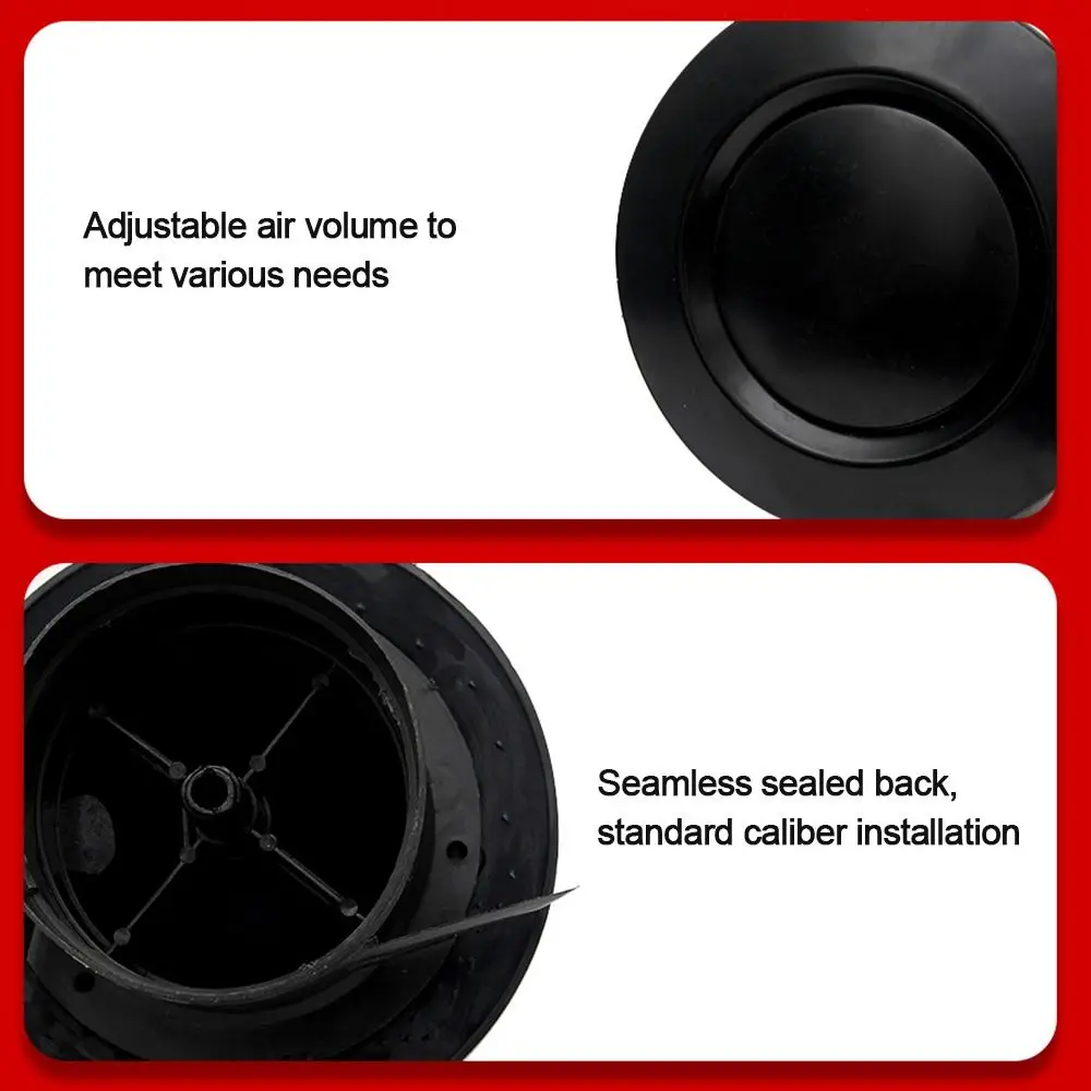 Round Extract Valve Grille Anti-bird And Rat Air Circulation Vents Cover Air Vent Vents Cap Ducting Ventilation Grilles