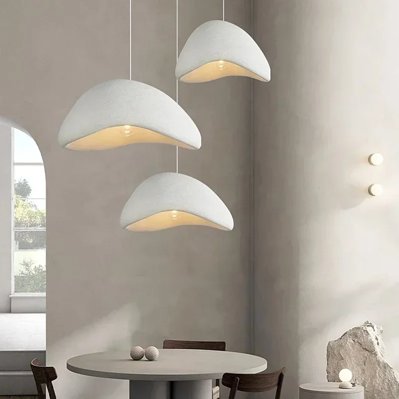 Modern Wabi Sabi Led Pendant Light For Living Room Home Decorations Dining Bedroom Chandelier Loft Hanging Lamp Lustre Fixtures