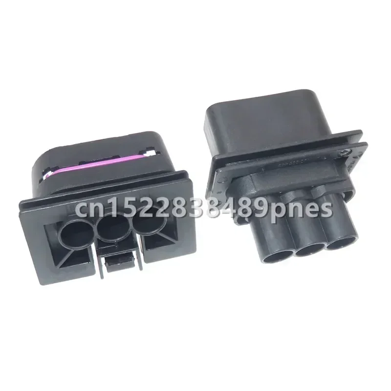 3 Pole 1J0 906 443 1J0 906 233 Waterproof Electronic Fan Wiring Harness Connector Auto Radiator Socket For VW