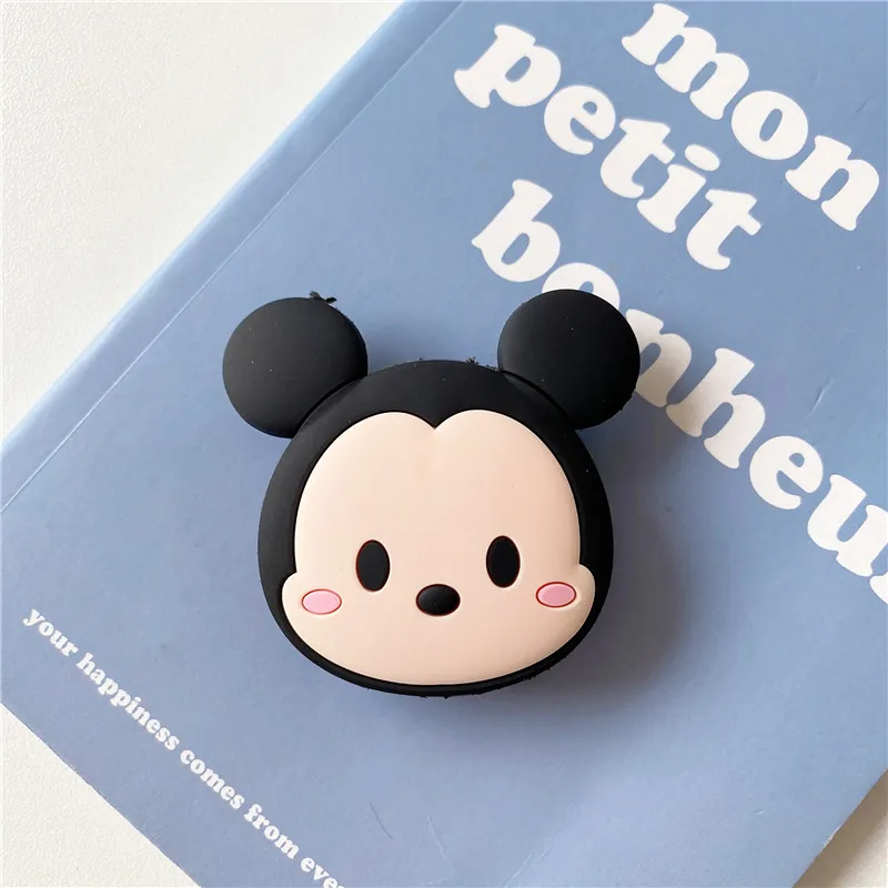 만화 미키와 미니 스타일 남성 여성 유니버설 접이식 복제 휴대 전화 손가락 반지 홀더