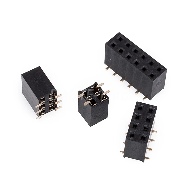 SMD double row female header 2.54mm female SMD socket 2x40p 2*3/4/5/6/7/8/9/10/20p