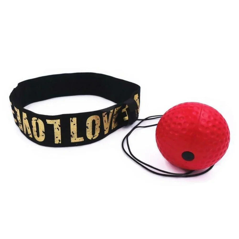 Boxing Reaction Ball 1pcs 90cm Durable MMA Muay Thai PU Reaction Ball Reaction Time Training Speed Ball Sports Trainer