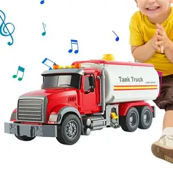 Water Truck Toy Trucks Toys For Boys With Sound & Light Store Water Tank Truck Add Water To Spray Car Toy Inertial With Water