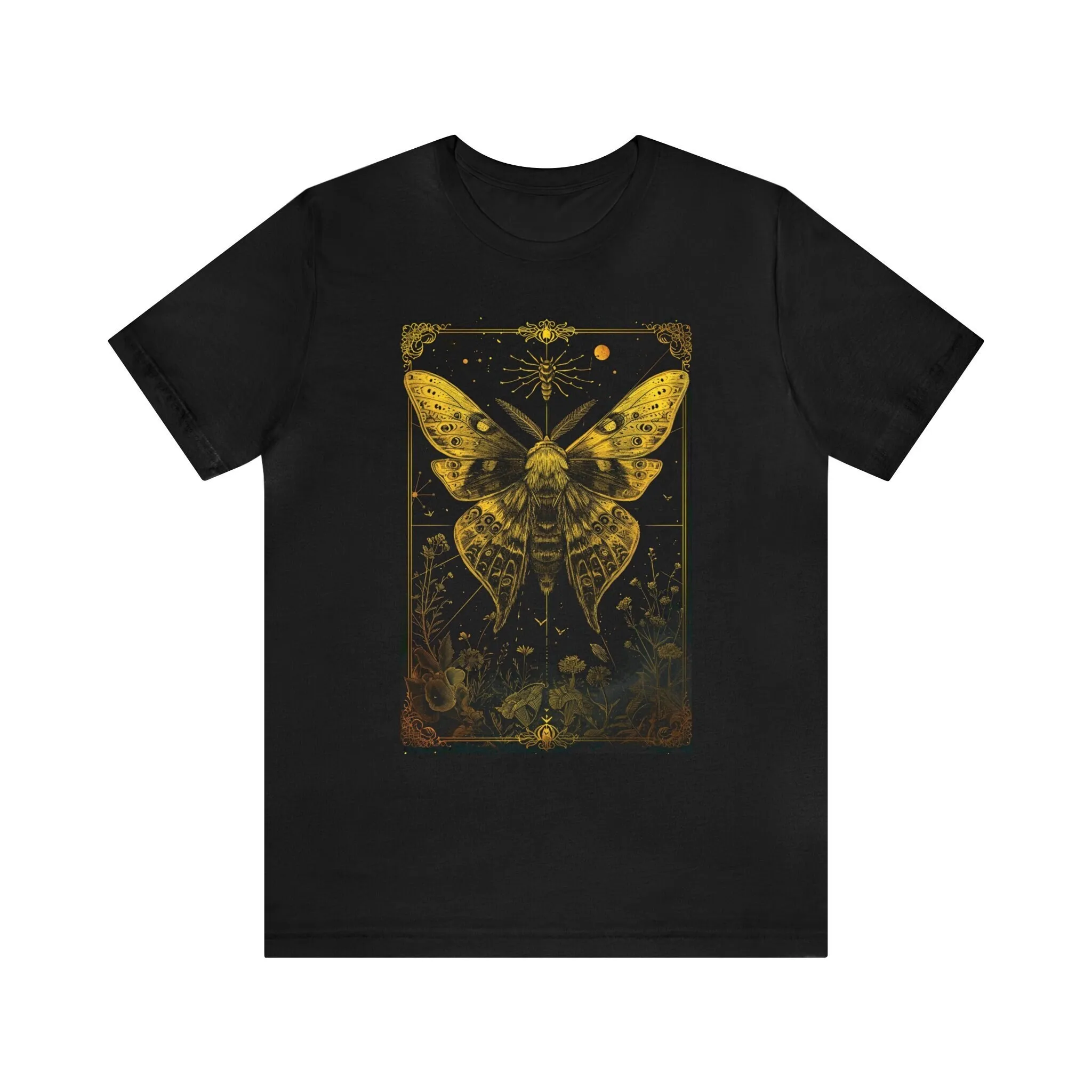 

Moth Gold Tarot Card T Shirt