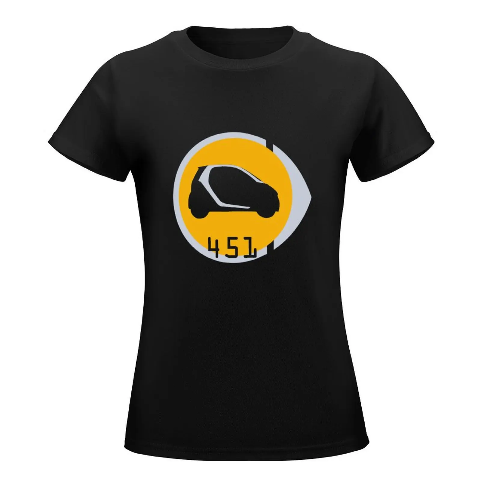 Celebrating the Smart Fortwo (City Coupé) - The Second Generation (451) T-Shirt kawaii clothes summer top Womens clothing