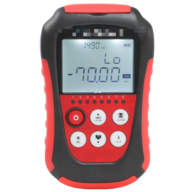 

Optical power meter red light all-in-one machine high-precision mini 30km charging pen fiber optic receiver