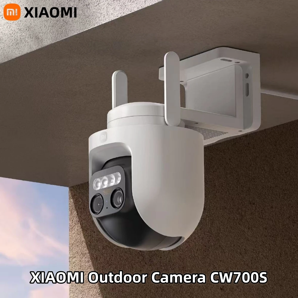 كاميرا Xiaomi الخارجية CW700S 2.5K 9X Zoom IP66 AI كشف المركبات البشرية اللون للرؤية الليلية WiFi Cloud النسخة الصينية #1