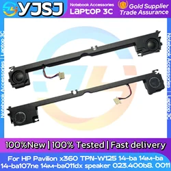 New speaker For HP Pavilion x360 TPN-W125 14-ba 14m-ba 14-ba107ne 14m-ba011dx 023.400b8. 0011 100% Tested Fast Ship