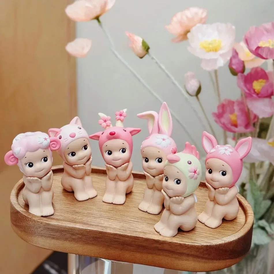 Hot selling Angel Cherry Blossom Series Blind Box Anime Figures Ornaments Dolls Fans Children Gift Random Blind Box