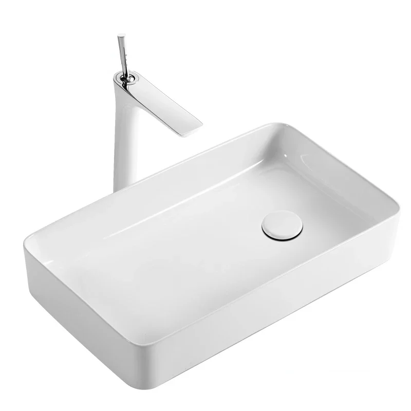 

Washing Machine Counter Basin Ceramic Bathroom Sinks Single Wash Basin Creative Bathroom Washbasins Washing Hand Kitchen Sink