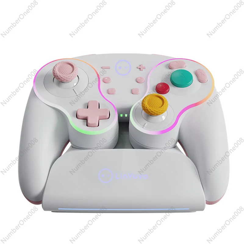 New Switch PRO Handle Mechanical Button Vibration Somatosensory Multi-Platform Double Hall Rocker