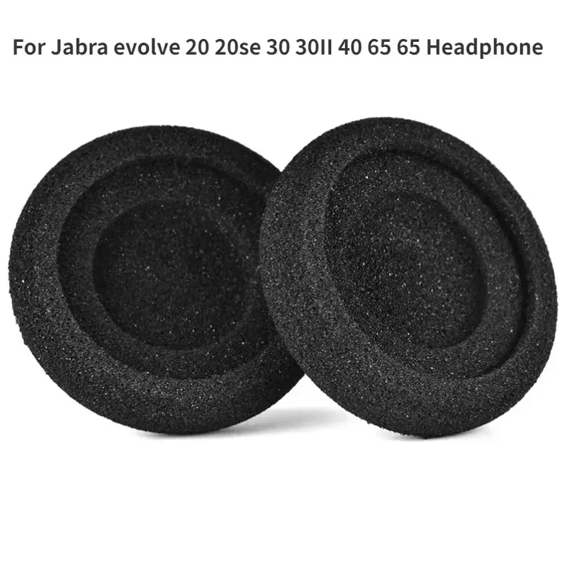 Replacement Ear Pads For Jabra Evolve 20 20se 30 30II 40 65 65 Headphone Earpads Soft Memory Sponge High Elasticity Ear Cushion