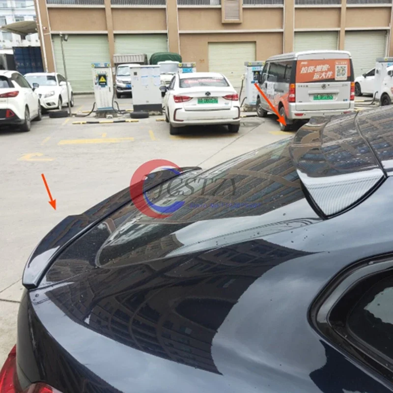 For BMW X4 G02 M Performance Style Xdrive25i 30i  2018 2019 2020 2021 2022 Up Rear Window Roof Spoiler