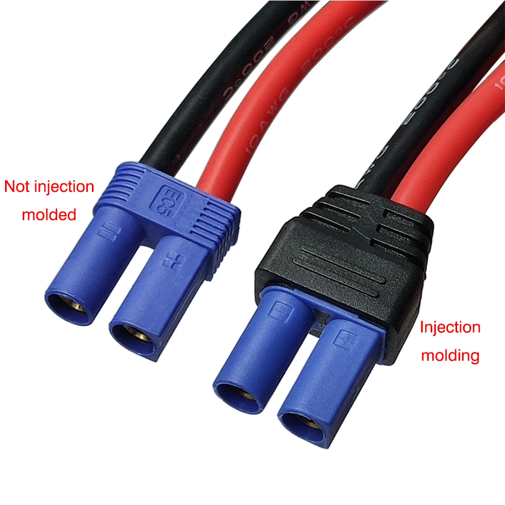 Adaptador de línea de Terminal tipo O EC5 de 10AWG a 8mm, conversión de Cable, enchufe de arranque de emergencia, accesorios para coche