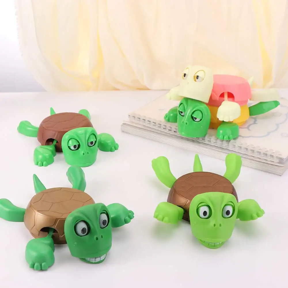 ABS Panicked Turtle Coaster Frightened Turtle Press Turtle Cup Pad Quirky Anti-scald Mug Holder Turtle Base Cup Mat