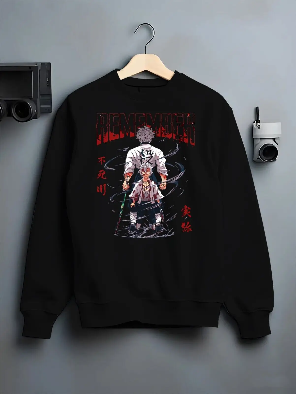 Sanemi Shinazugawa Hashira Kimetsu no Yaiba Inspired Hoodie T Shirt Sweatshirt