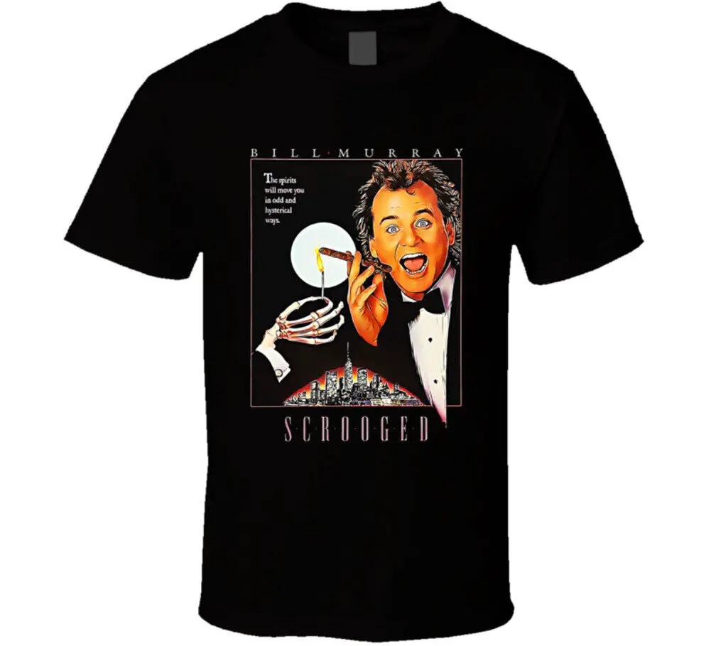 Scrooged Bill Murray Movie T Shirt