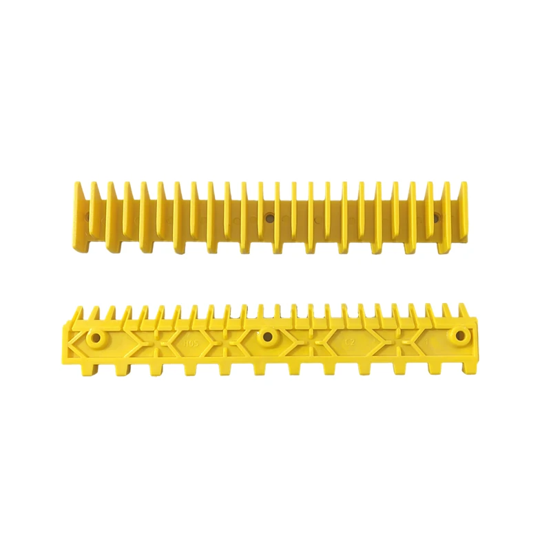 HE645B028H05 H05 Escalator Demarcation Plastic L219mm W38mm 24 Teeth