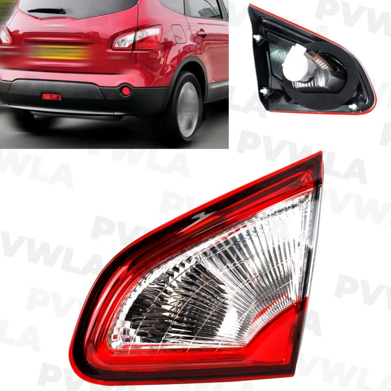 

For Nissan Qashqai 2010 2011 2012 2013 2014 2015 1Pc Right Inside Rear Tail Light Lamp With Bulbs 26555-BR01A