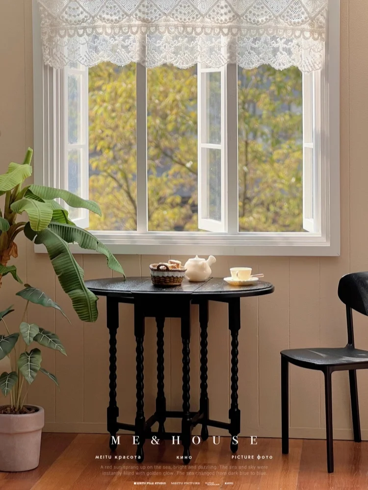 1/6 Vintage Dining Table Chair Bjd Blyth Soldier Lol Miniatures Dollhouse Model Furniture Miniatures Dolls Photo Props Decor Toy