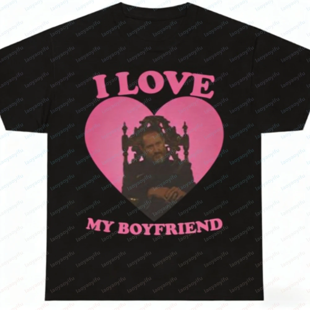 Ich liebe meinen Freund Bertie Carvel als Baelor Targaryen Shirt Harajuku Gothic Damenkleidung Y2k Top Grafik T-Shirts Baumwoll-Tops