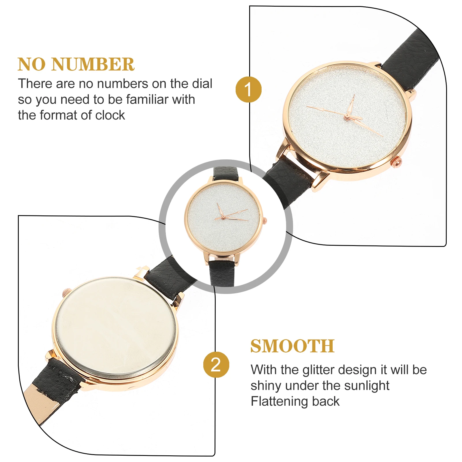 

Women's Wrist Watch Daily Wearing for Female Ornament Strap Students Stainless Steel Stylish All Occasions Gift