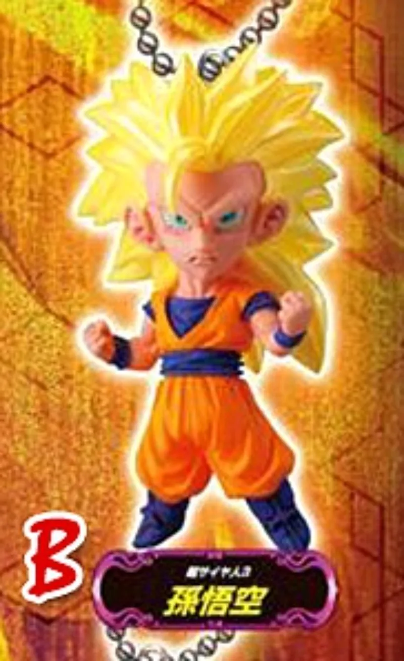 لعبة دراغون بول سون جوكو برولي قلادة غاشابون شخصيات كرتونية ثنائية الأبعاد تزيين مُثبت نموذج اللعب #3