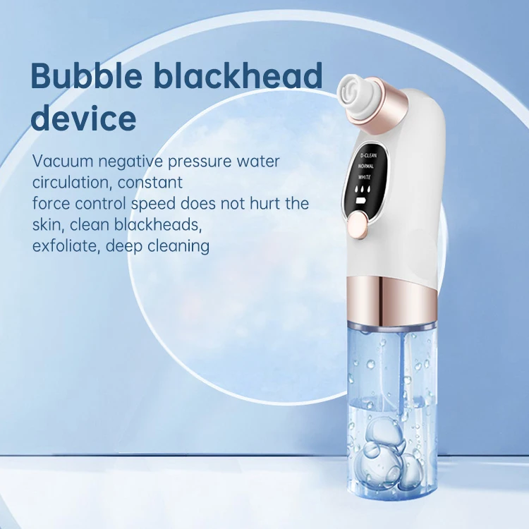 Home Use Bubble Electric Face Suction Pimple Blackhead Sucker Pore Cleaner Device Whitehead Blackhead Remover Vacuum