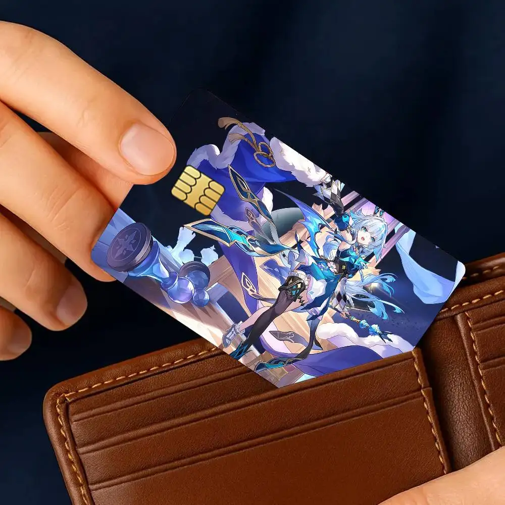 لعبة هونكاي ستار رايل سيريدا ملصقات بطاقة الائتمان الجلد لحافلة البنك مترو 4 قطع غطاء فيلم هدية #3