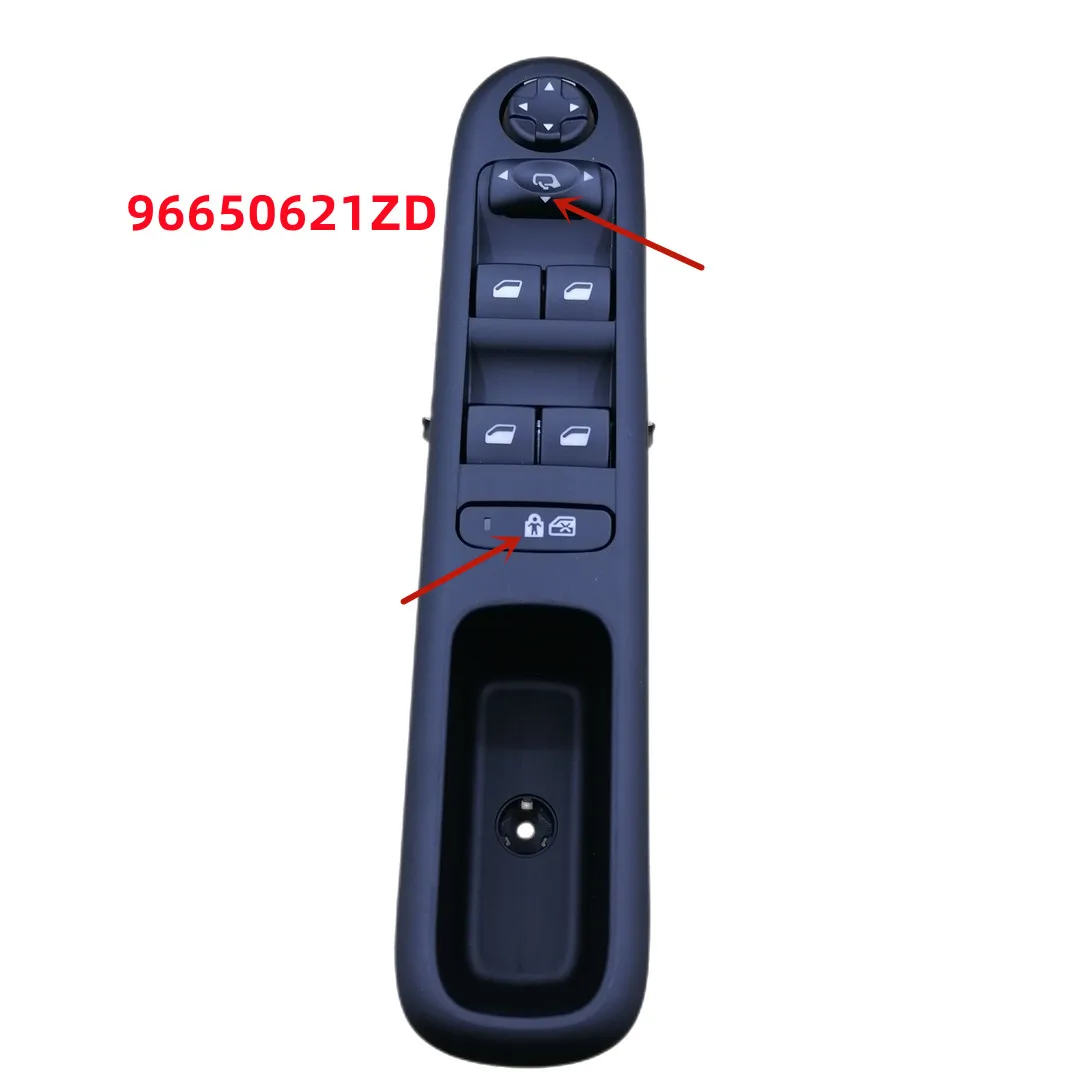 New High Quality 96650620ZD 96650621ZD Power Window Switch for Peugeot 3008 5008 Hatchback Wagon Door Lifter Switch 6490X6