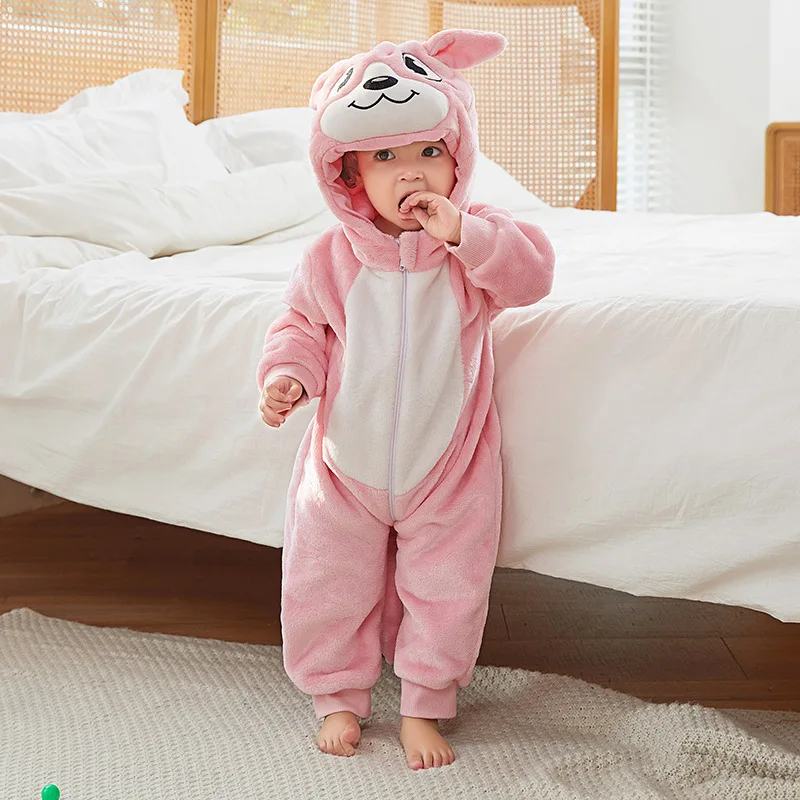 

Kangaroon Romper Baby Jumpsuit Boy Girl Winter Outfit Toddler Halloween Animal Suit Kids Onesie Festival Party Bebe Clothes