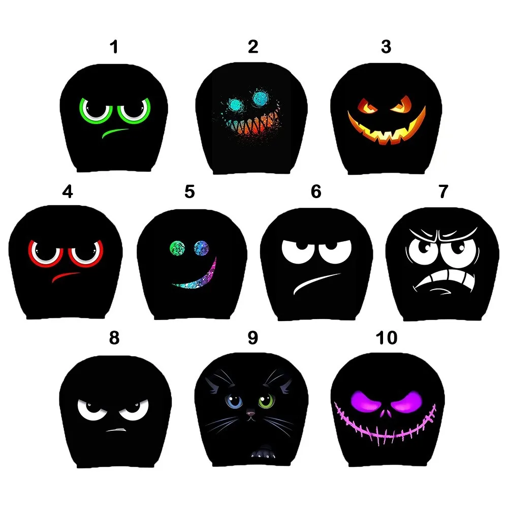 

Universal Car Seat Cover Elastic Breathable Car Headrest Cover Dust-proof Car Seat Headrest Auto Interior Accessories
