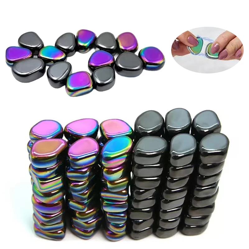 Black Colorful Strong Fridge Magnets Polished Lodestone Magnetic Push Pin for Refrigerator Whiteboard Multi-functional Use Decor
